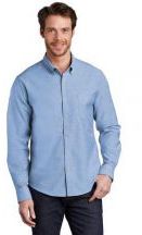 Port Authority ®  Untucked Fit SuperPro  Oxford Dress Shirt Long Sleeve